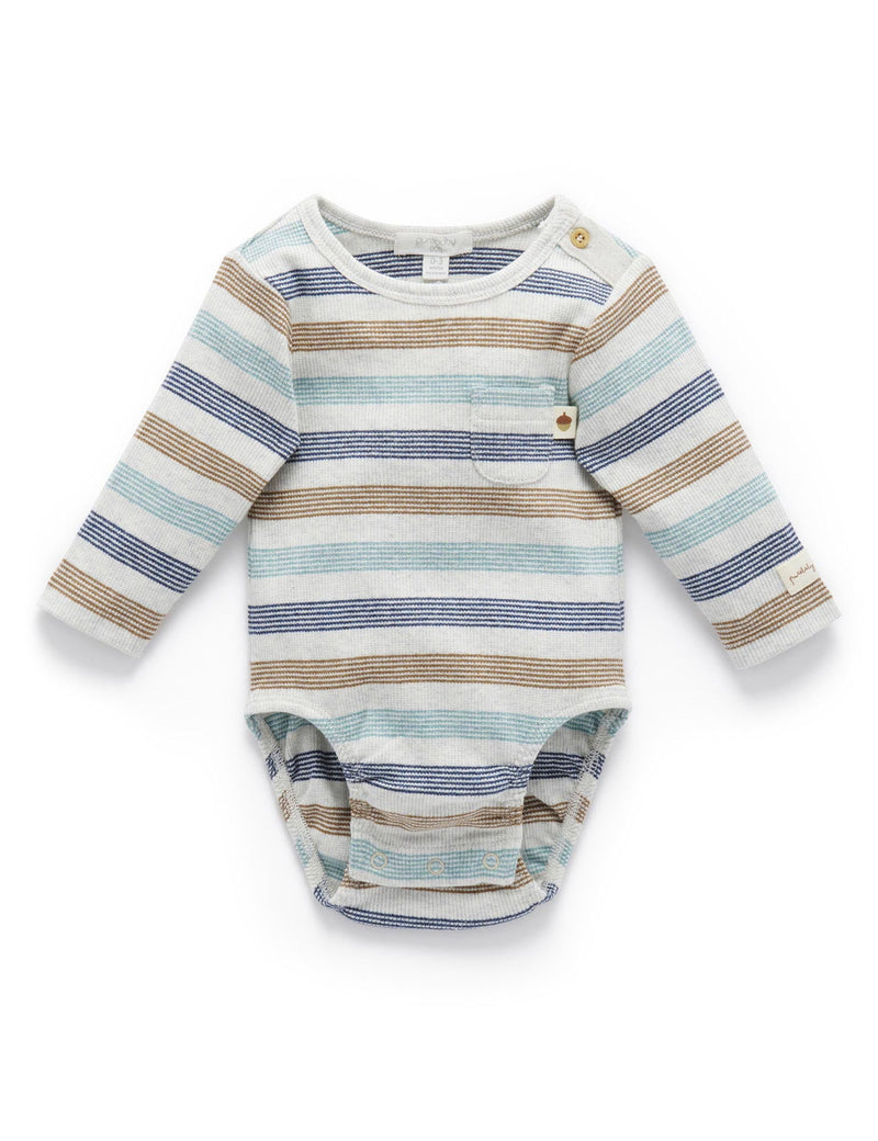 Striped Bodysuit - Mountain Stripe