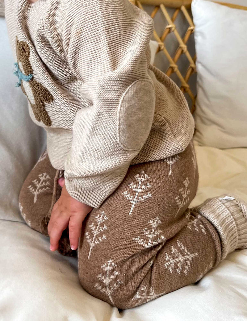 Forest Leggings - Forest Jacquard