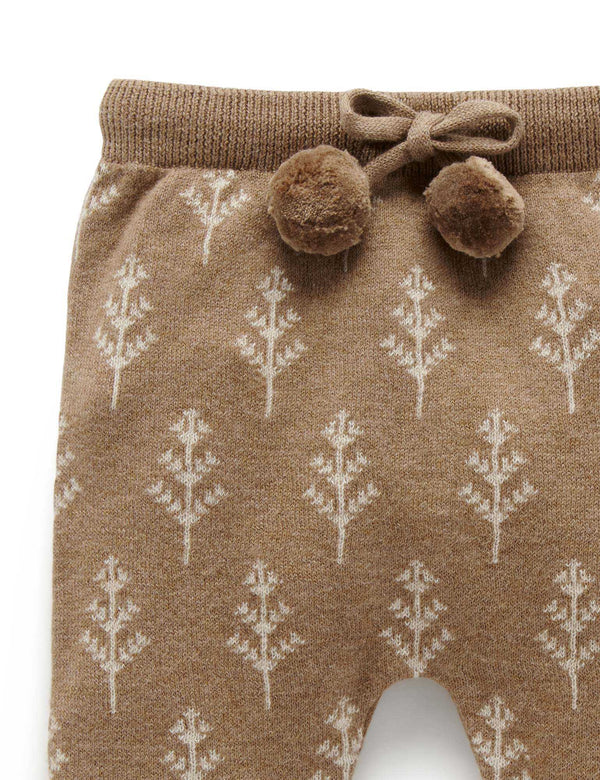 Forest Leggings - Forest Jacquard