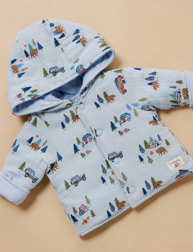 Reversible Jacket - Great Outdoors Print