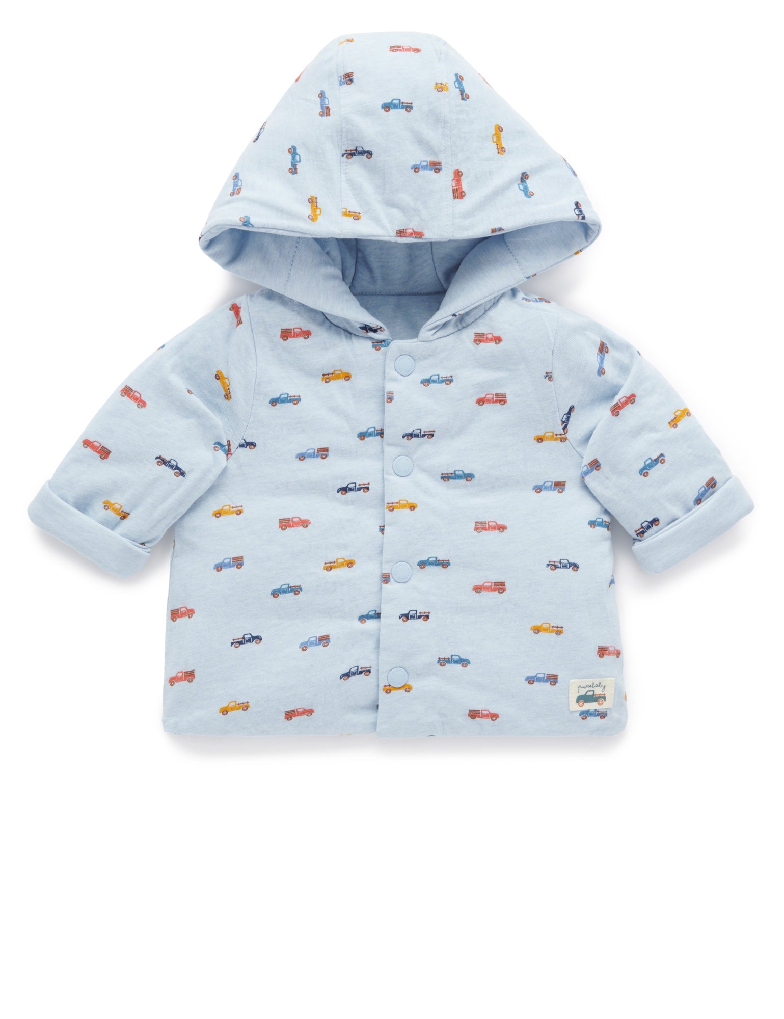 Reversible Jacket - Woodland Truck Print