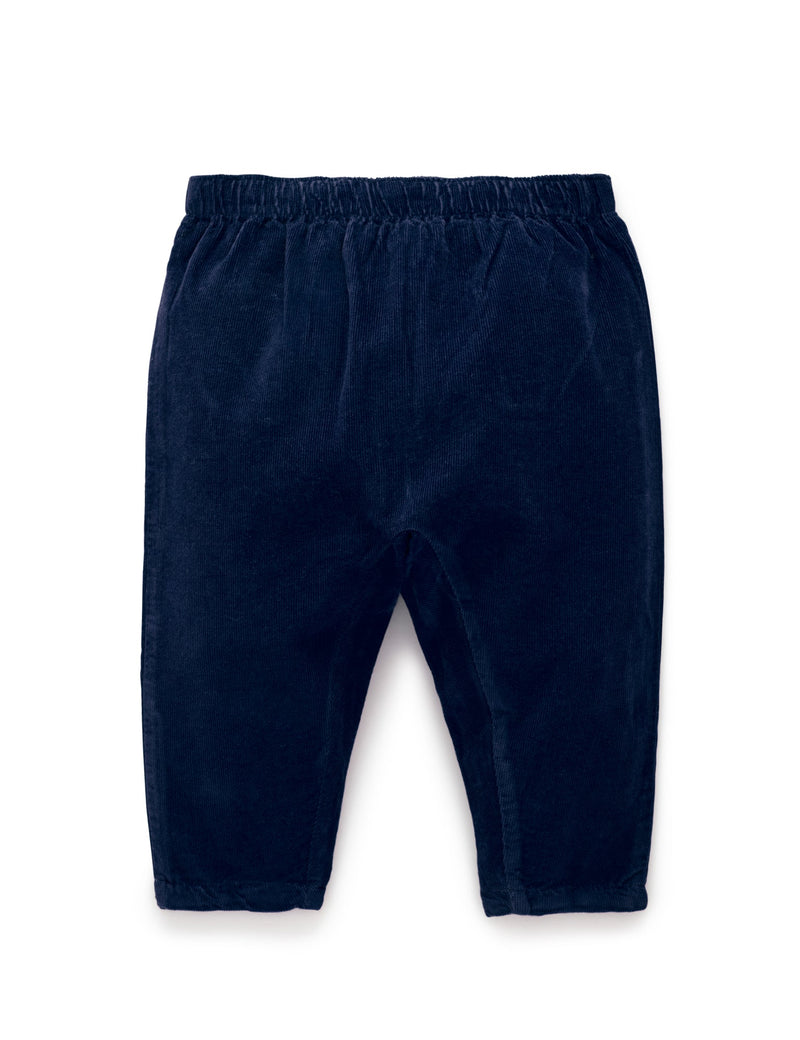 Cord Slouch Pant - Winter Navy