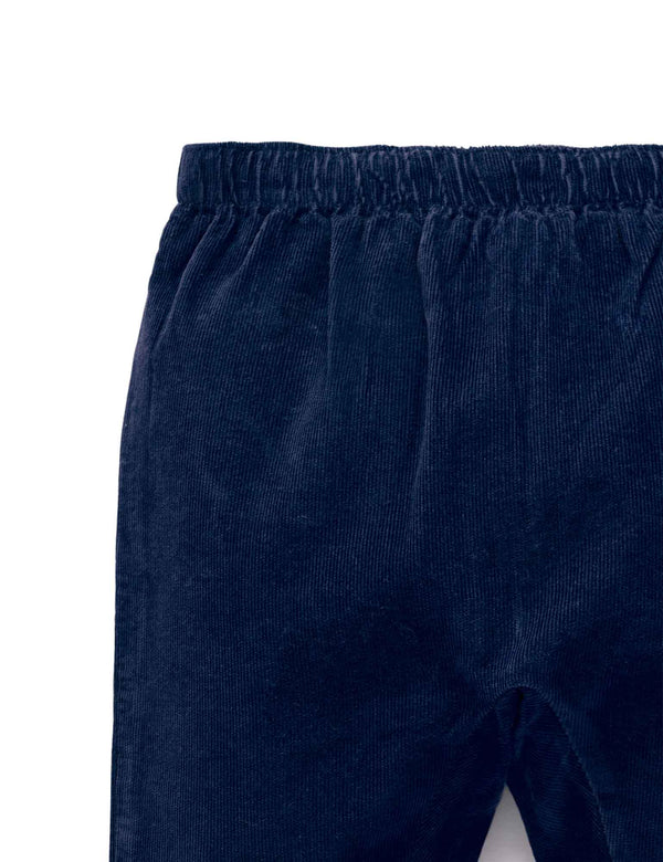 Cord Slouch Pant - Winter Navy