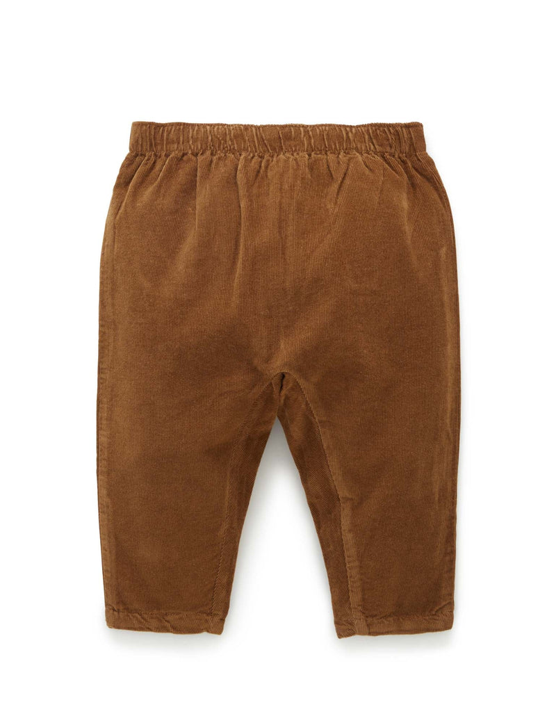Cord Slouch Pant - Maple