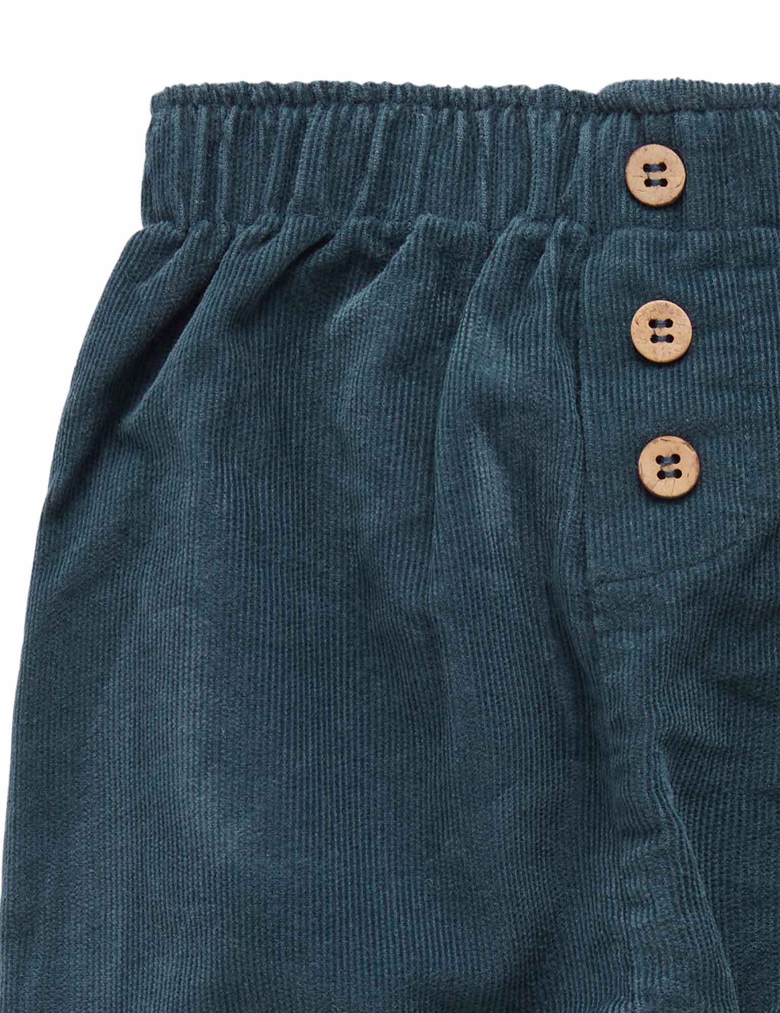Cord Slouch Pant - Pine