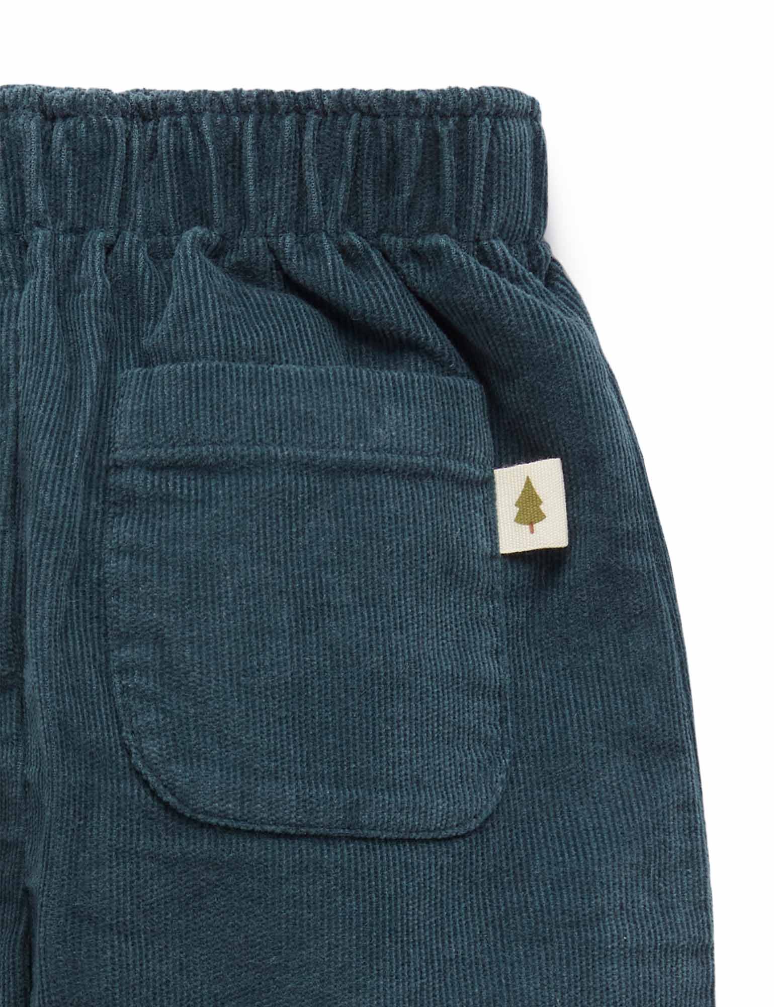 Cord Slouch Pant - Pine