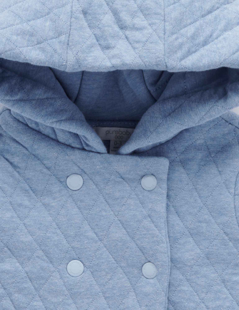 Quilted Jacket - River Melange