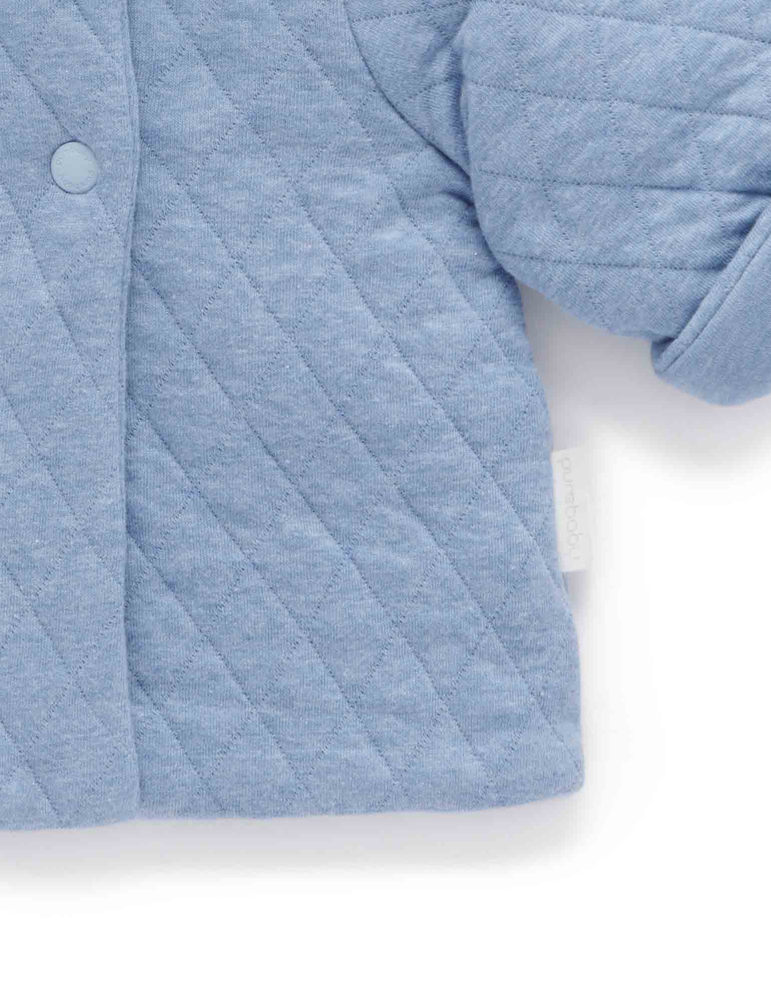 Quilted Jacket - River Melange
