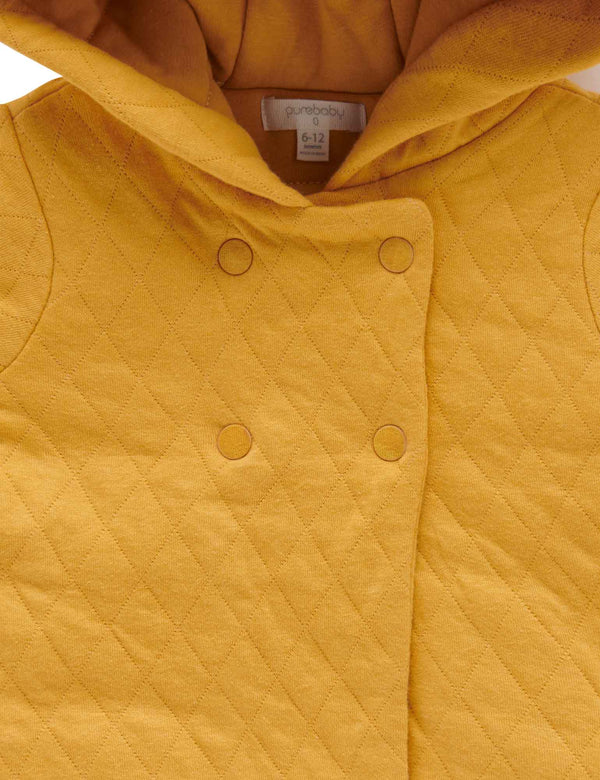 Quilted Jacket - Golden