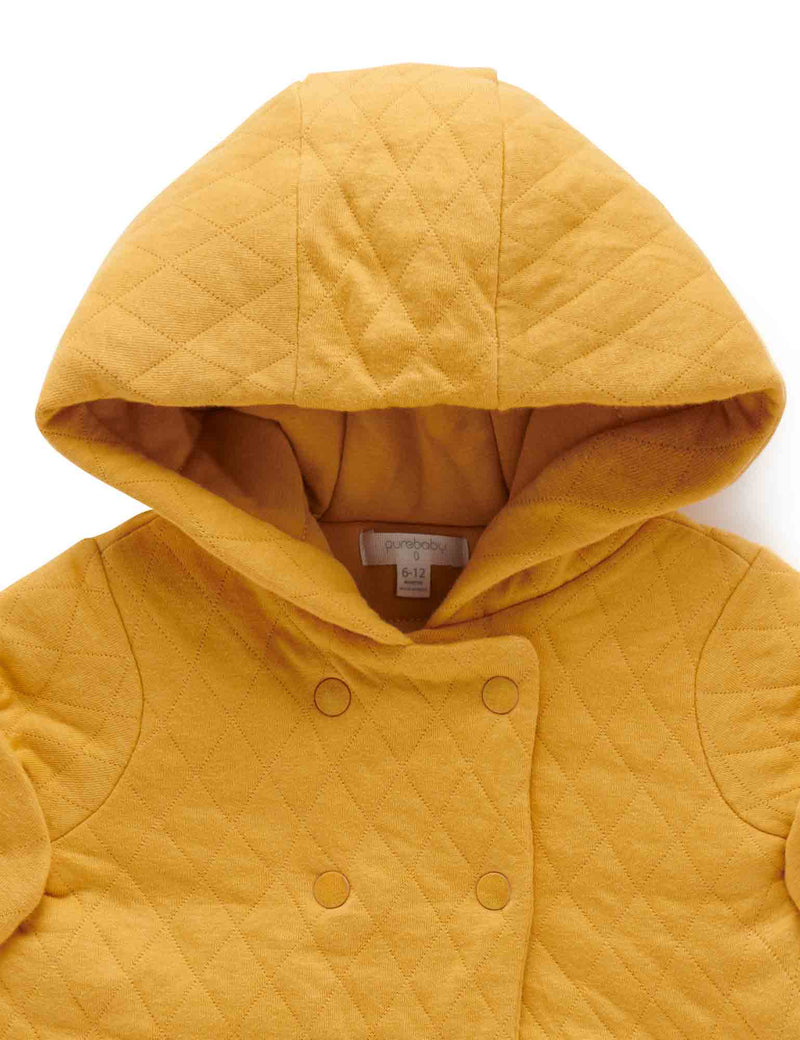 Quilted Jacket - Golden