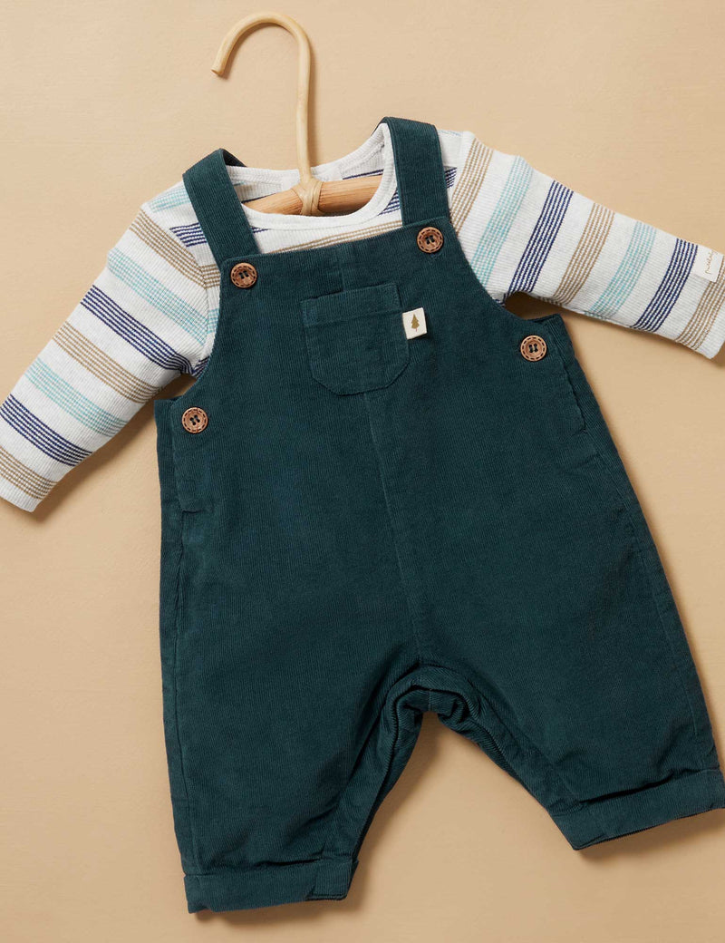 Corduroy Overall - Pine