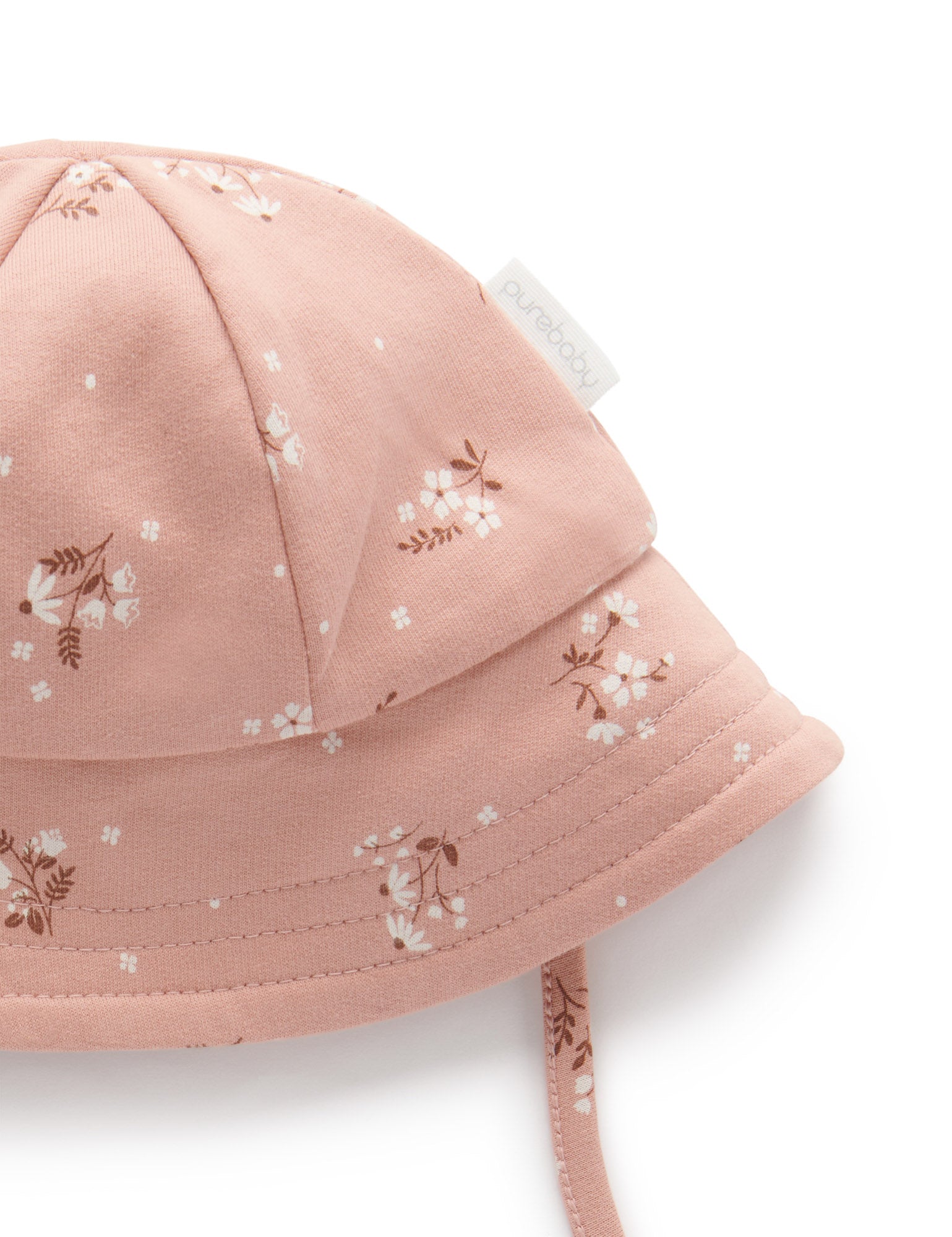 Posie Sun Hat  - Spice Posie Print