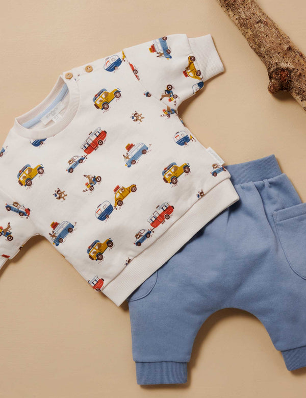 Lounge Set - Road Trip Print