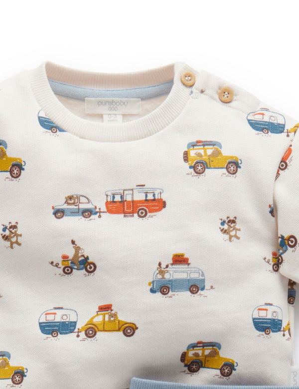 Lounge Set - Road Trip Print