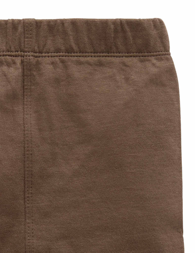 Knee Patch Legging - Chocolate