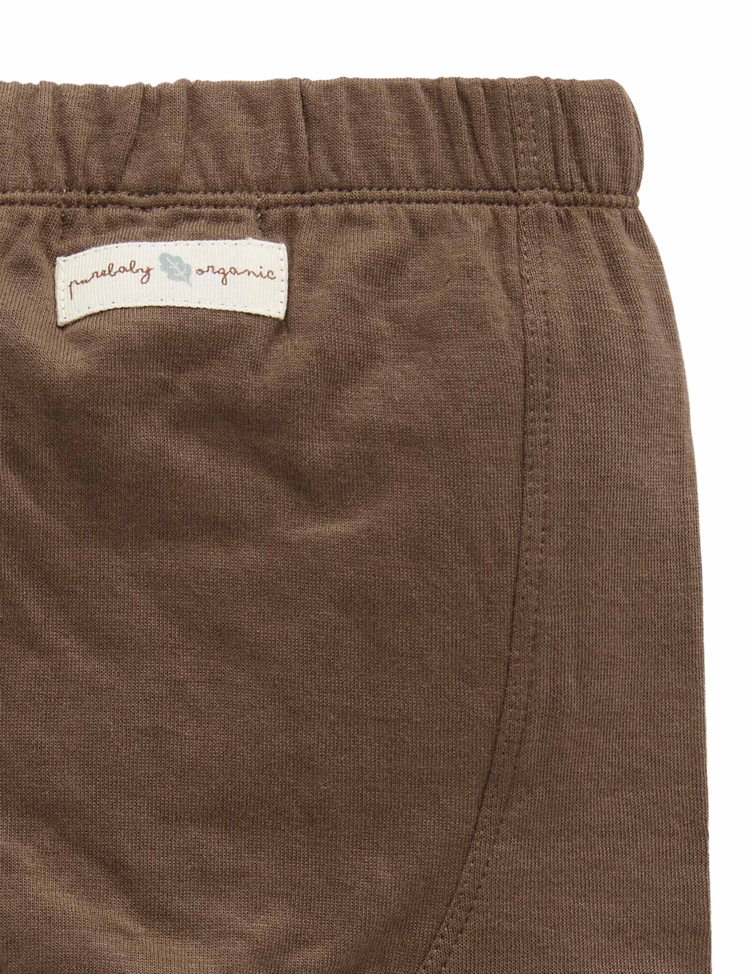 Knee Patch Legging - Chocolate