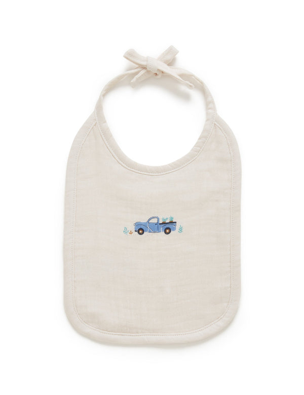 Garden Patch Bib - Cloud