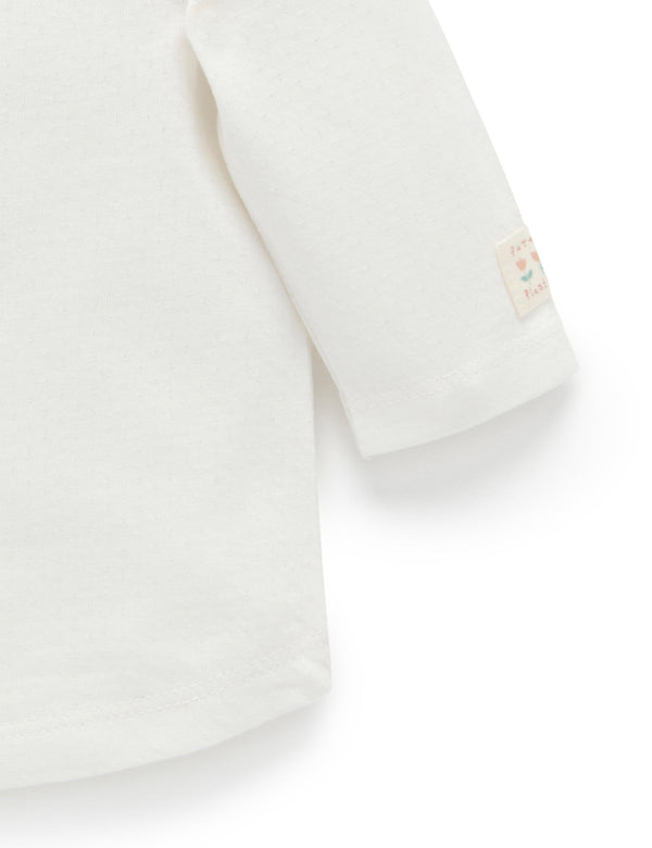 Planting Bunny Tee - Vanilla