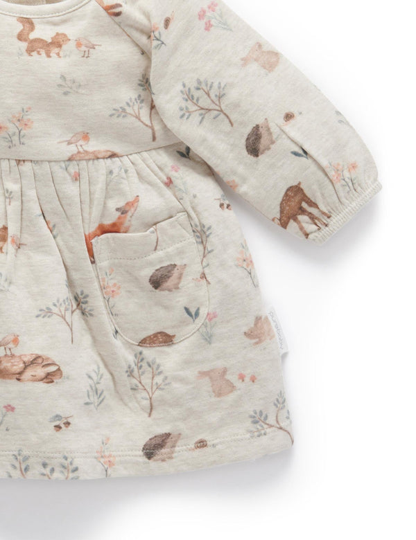 Forest Dress Bodysuit - Woodland Print