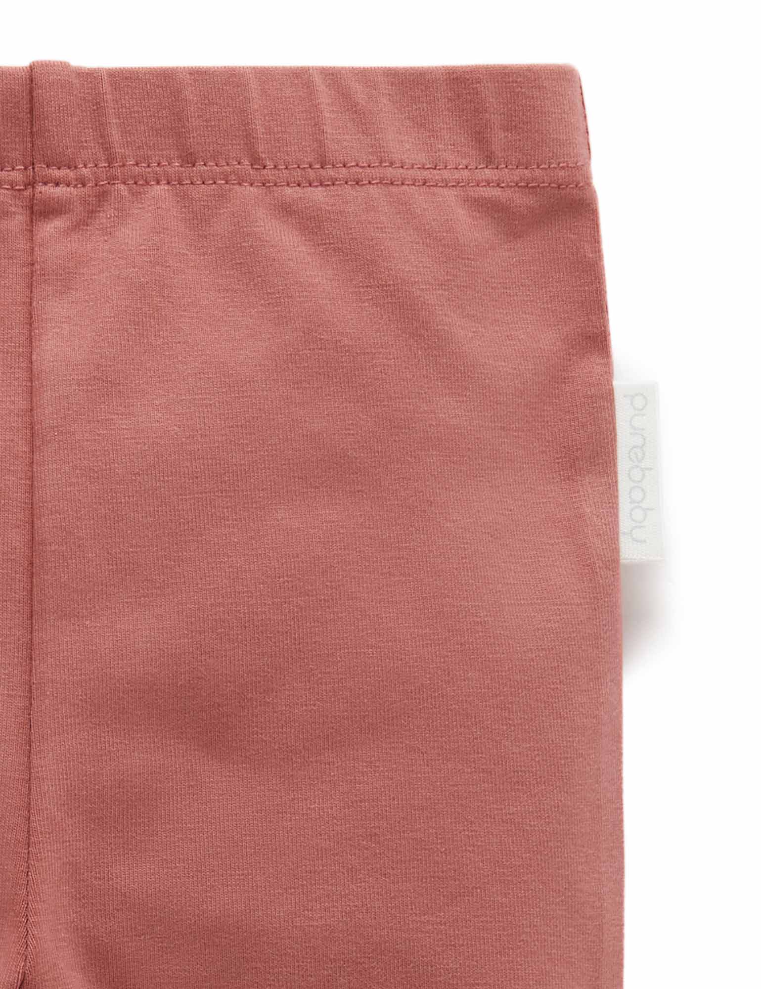 Mushroom Leggings - Prune