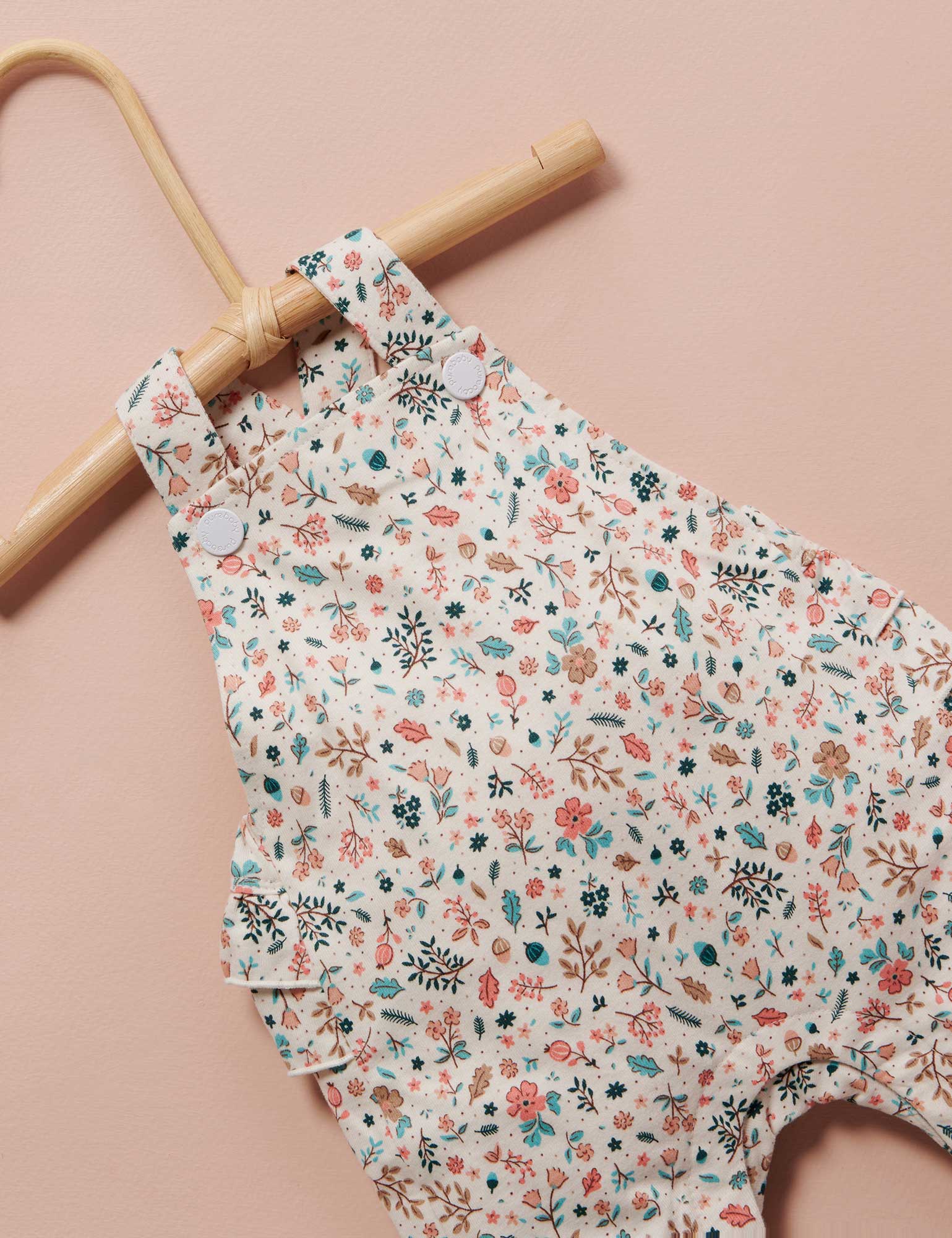 Forest Overall - Leafy Print