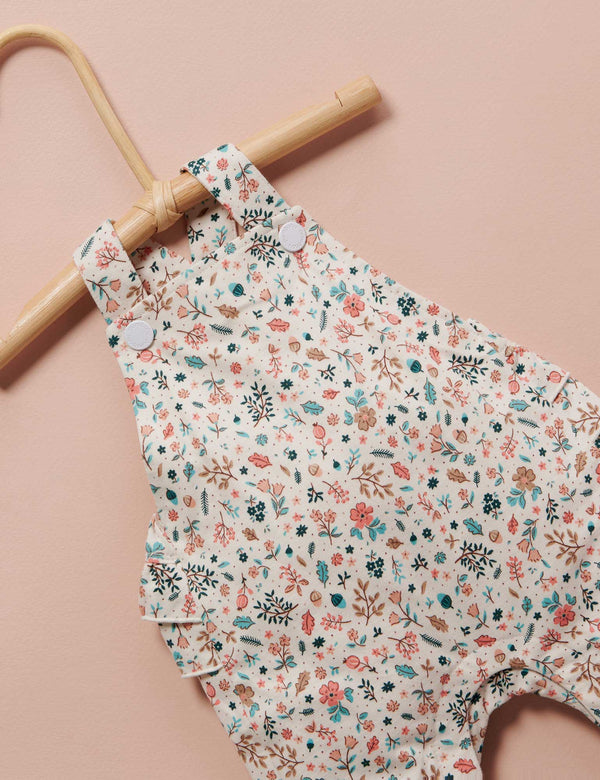 Forest Overall - Leafy Print