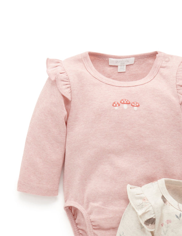 2 Pack Bodysuit Gift Pack - Woodland Print