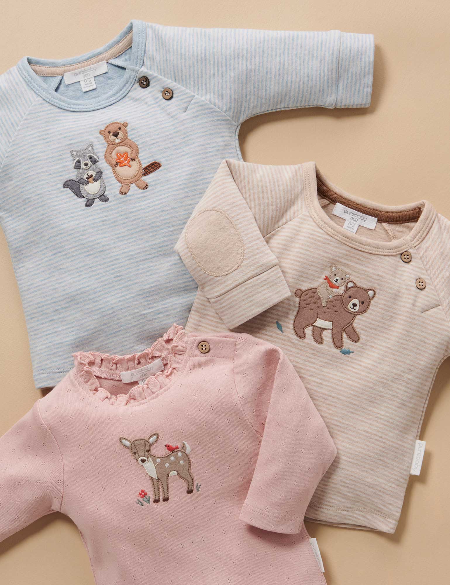 Little Fawn Tee - Peach