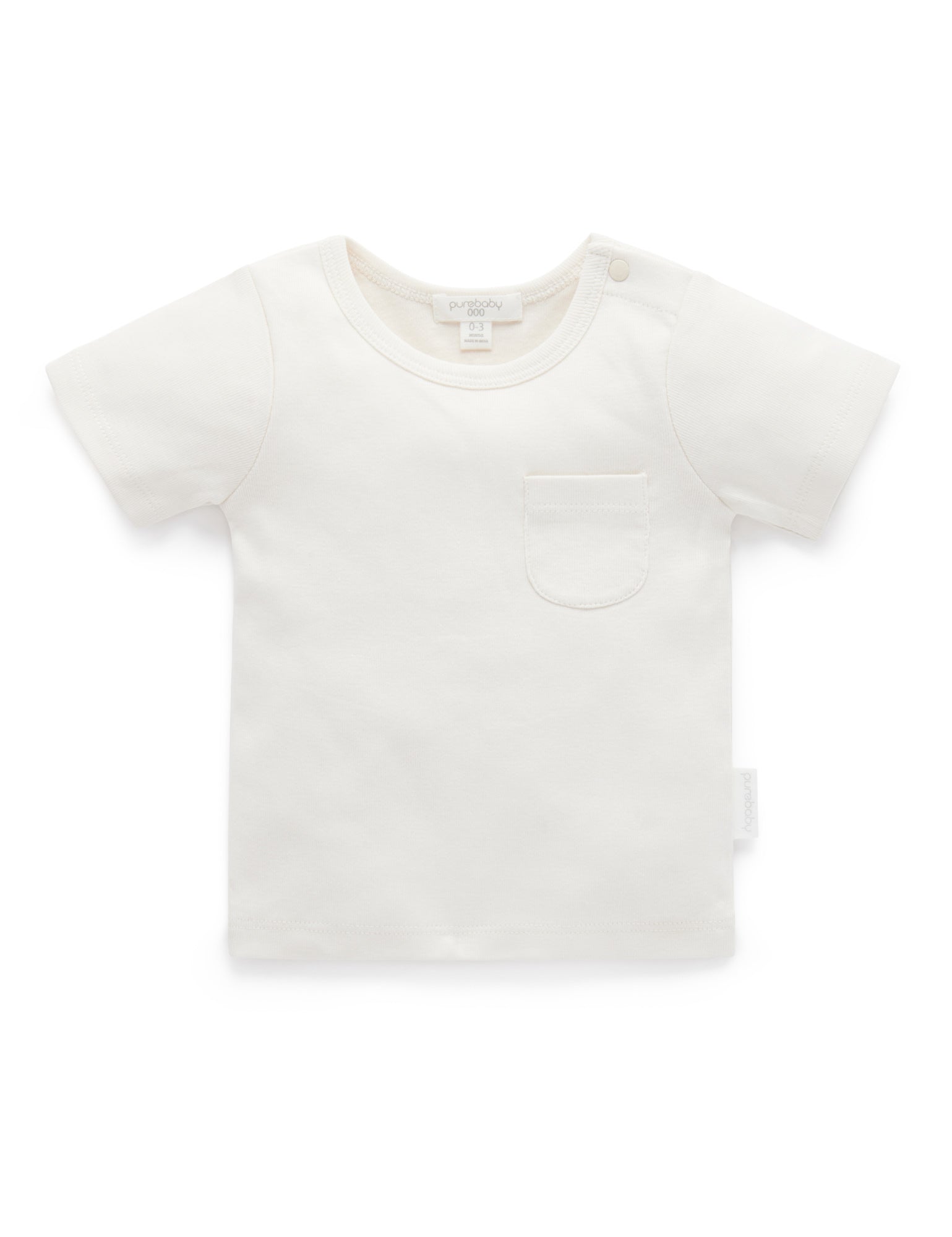 Rib Tee - Cloud