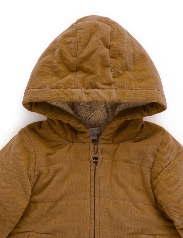 Cosy cord Jacket - Maple