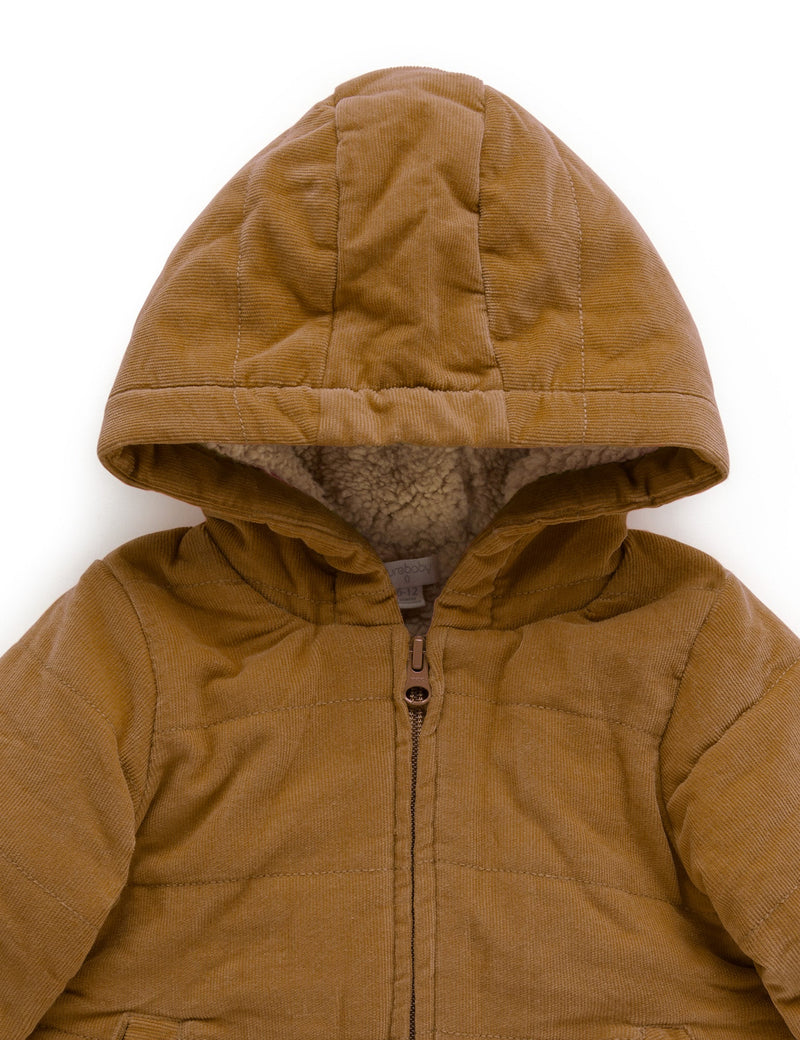 Cosy cord Jacket - Maple
