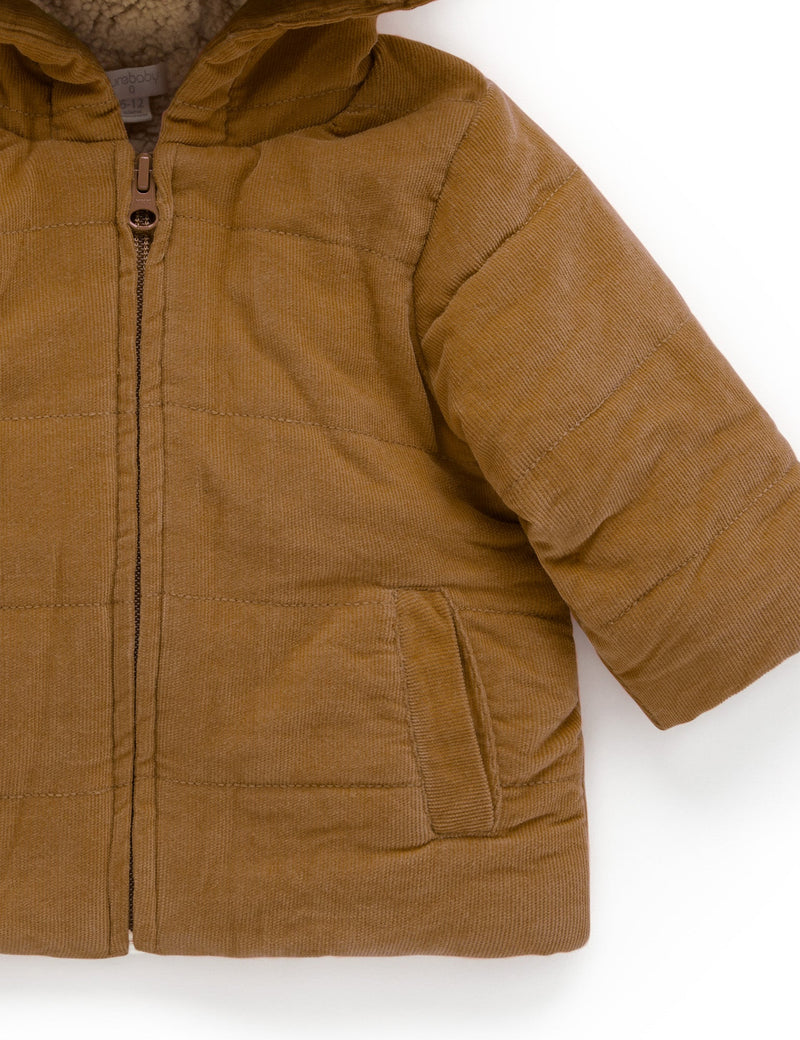 Cosy cord Jacket - Maple