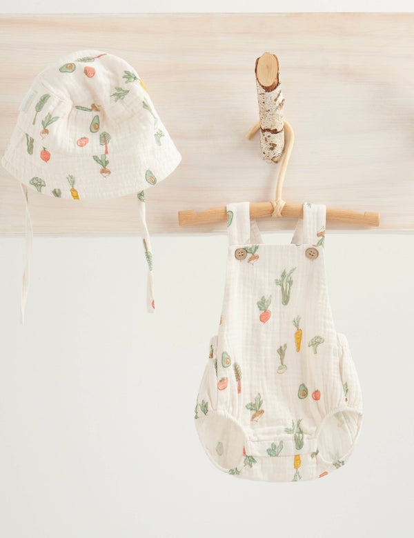 Sun Hat - Salad Print