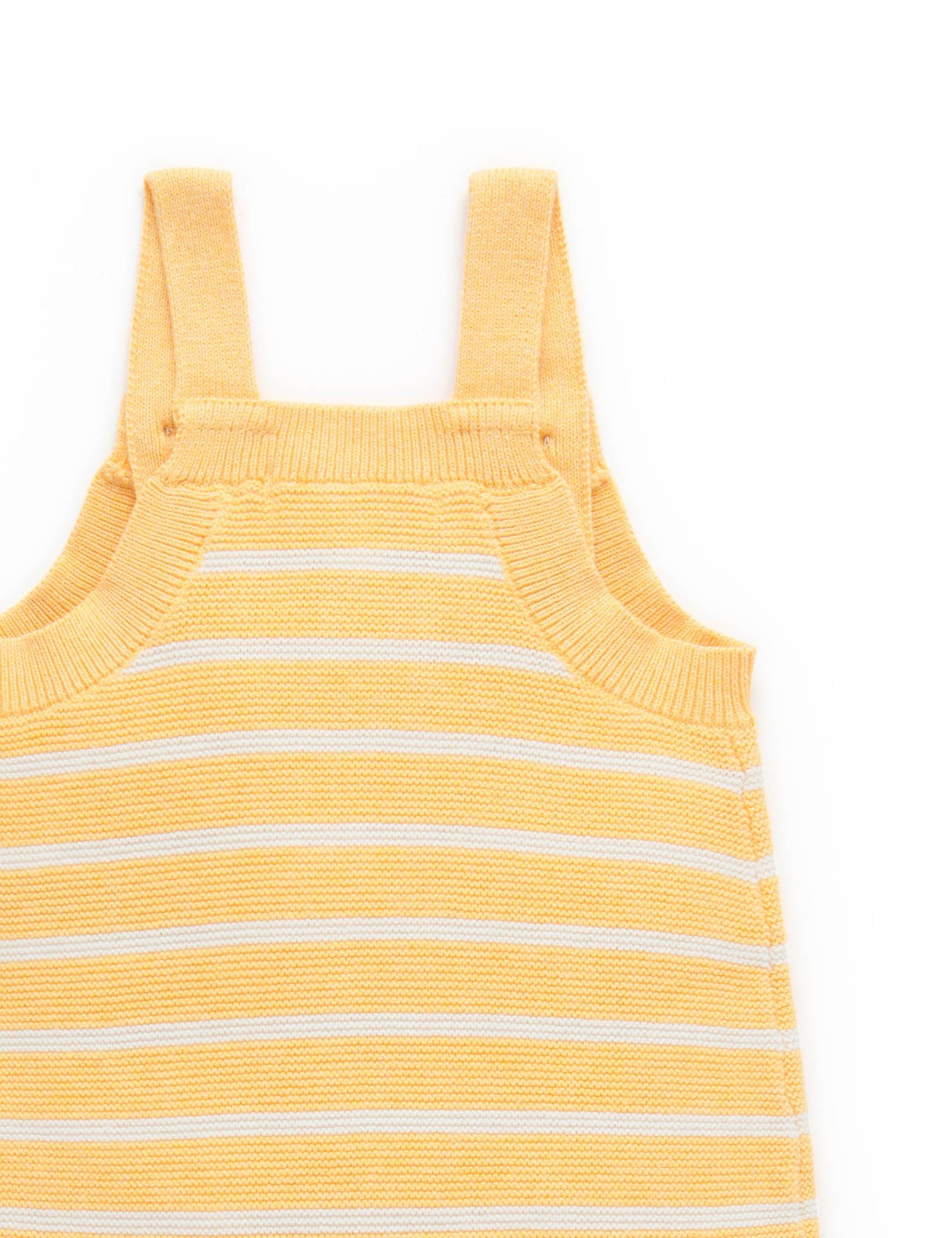 Knitted Overalls - Sunny Day Stripe
