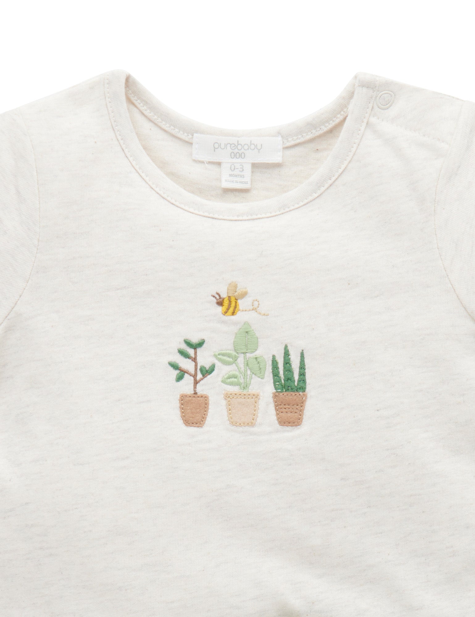 Tee and Bloomer Set - Potting Print