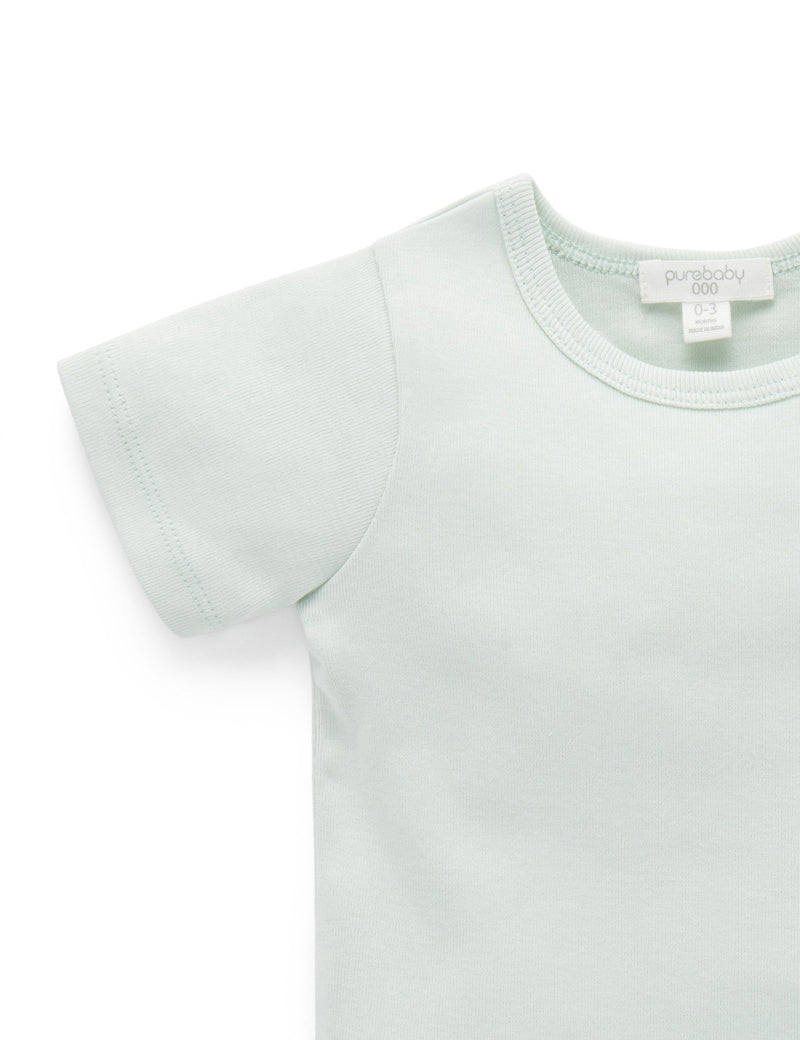 Rib Tee - Pistachio