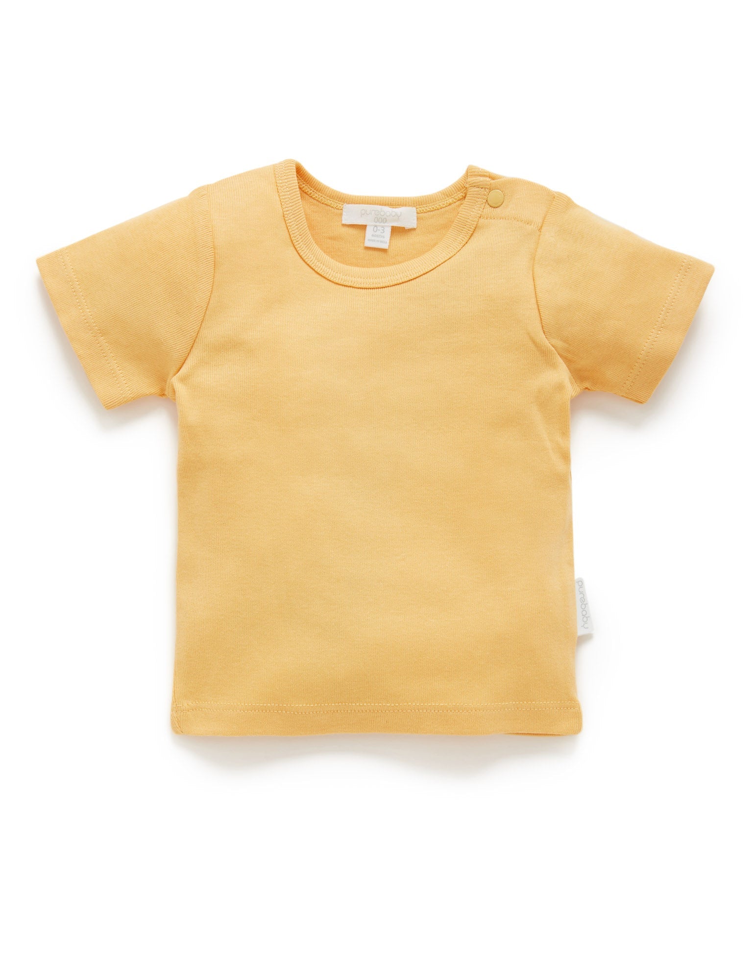 Rib Tee - Sunshine