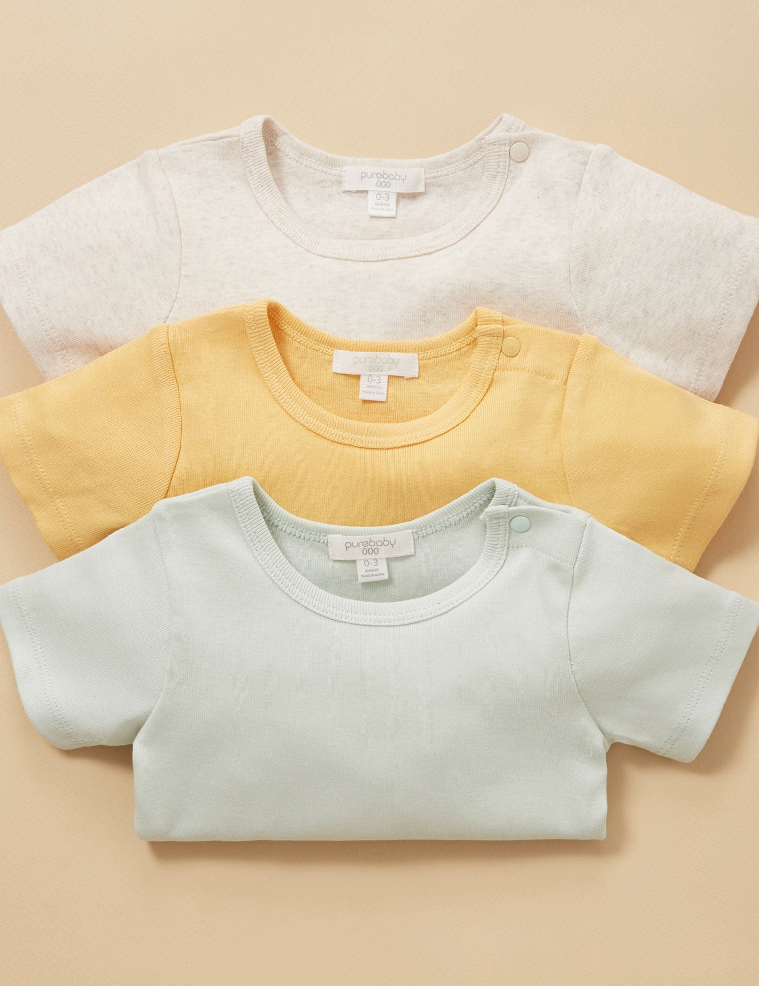 Rib Tee - Sunshine