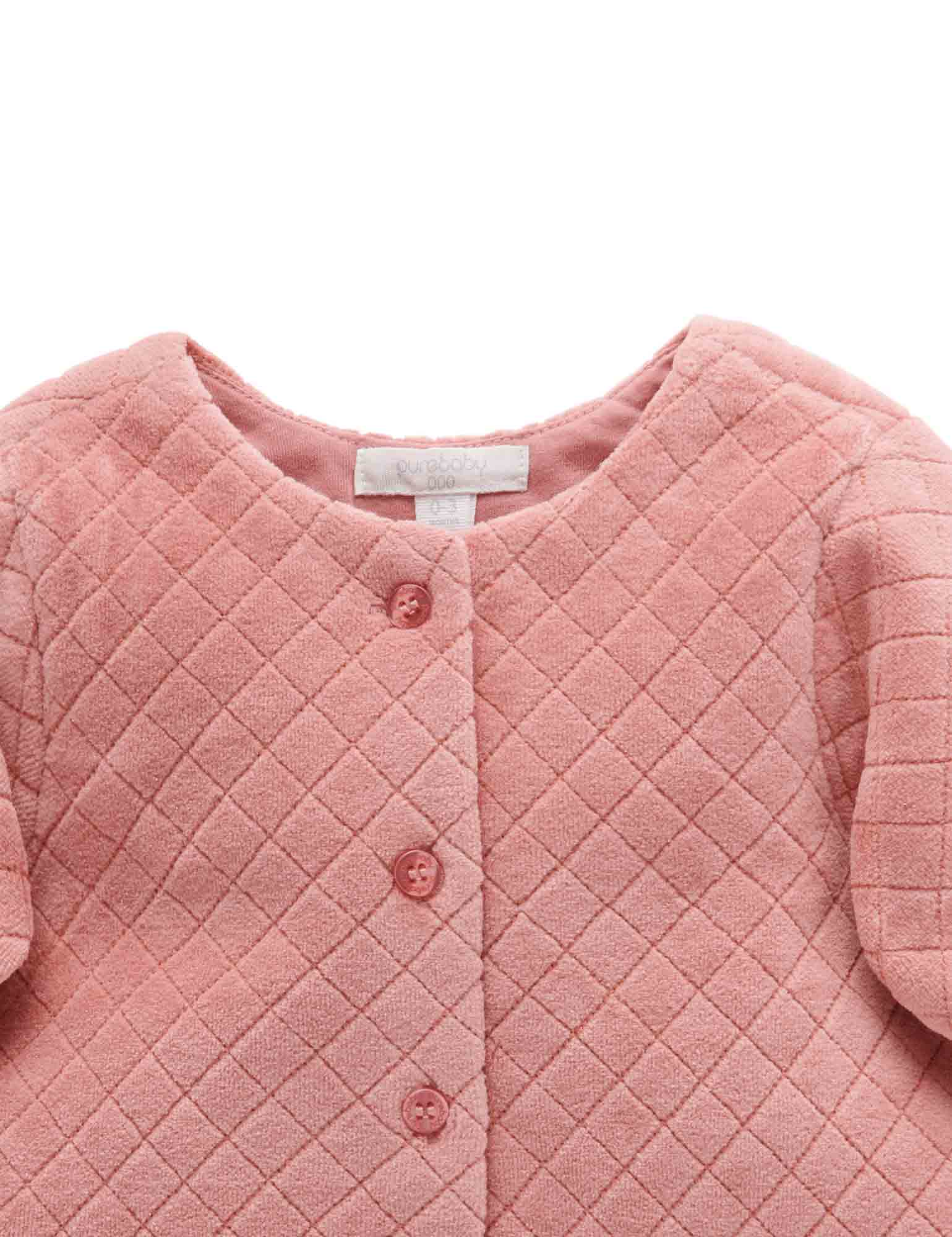 Velour Jacket - Crab Apple