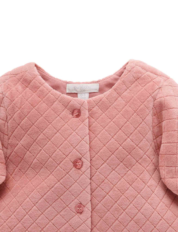 Velour Jacket - Crab Apple