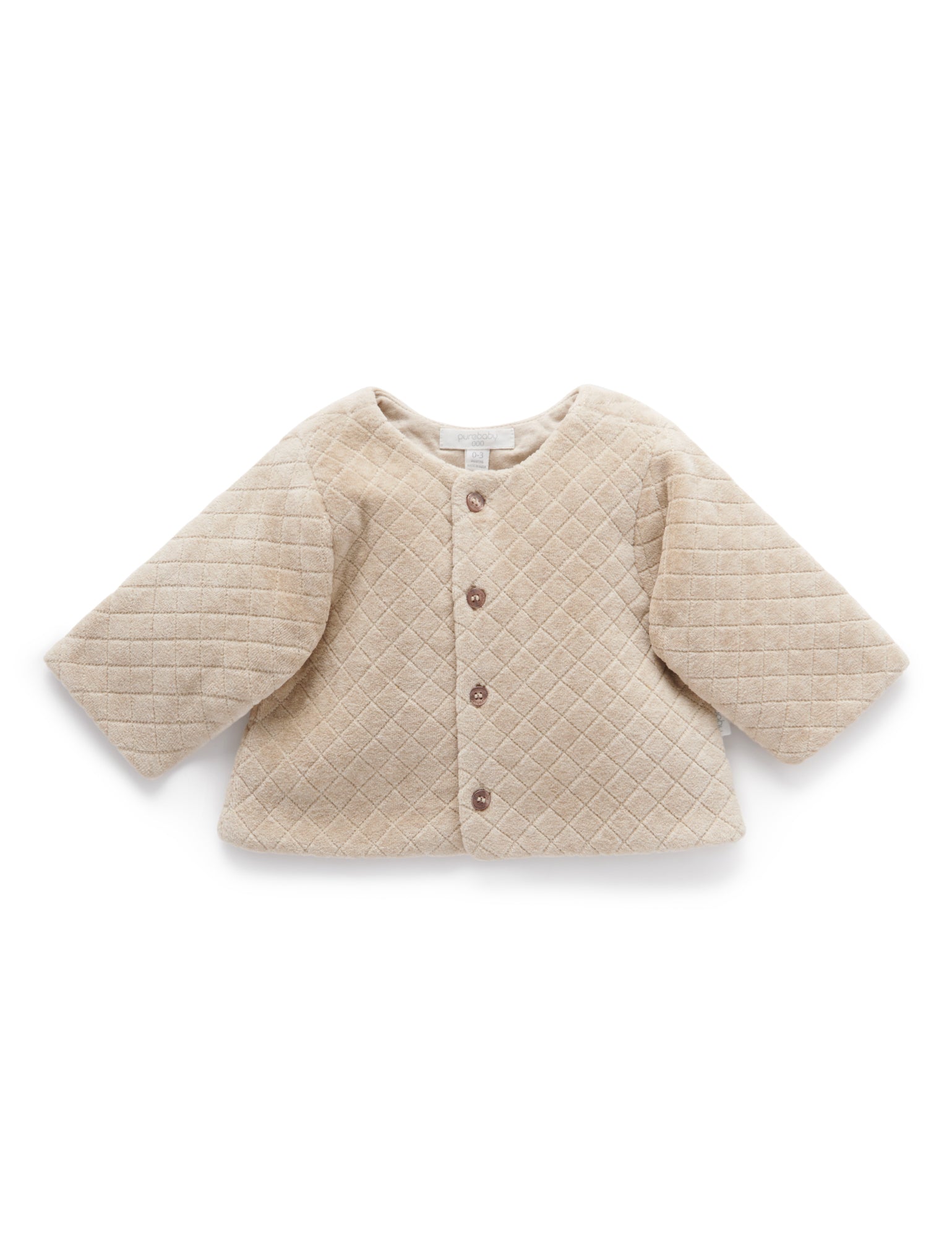 Velour Jacket - Camel Melange