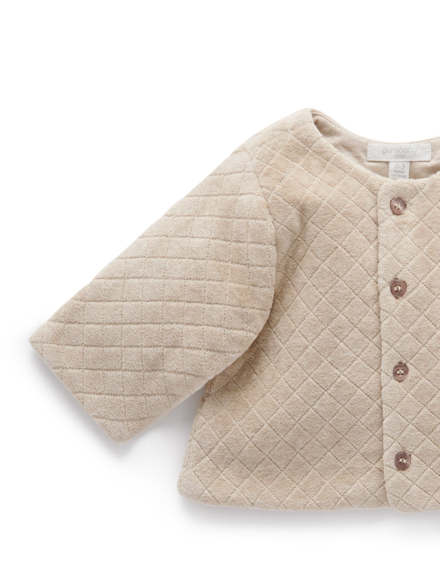 Velour Jacket - Camel Melange