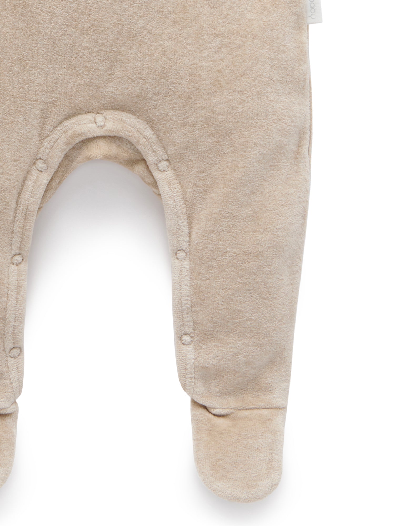Velour overall - Camel Melange