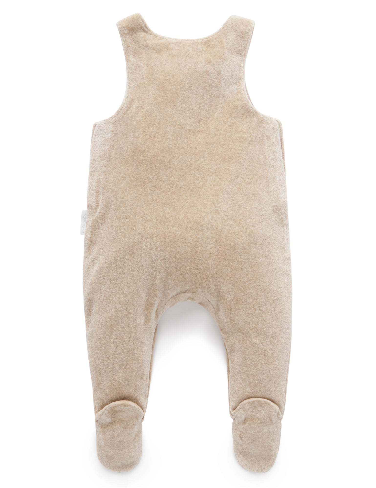 Velour overall - Camel Melange