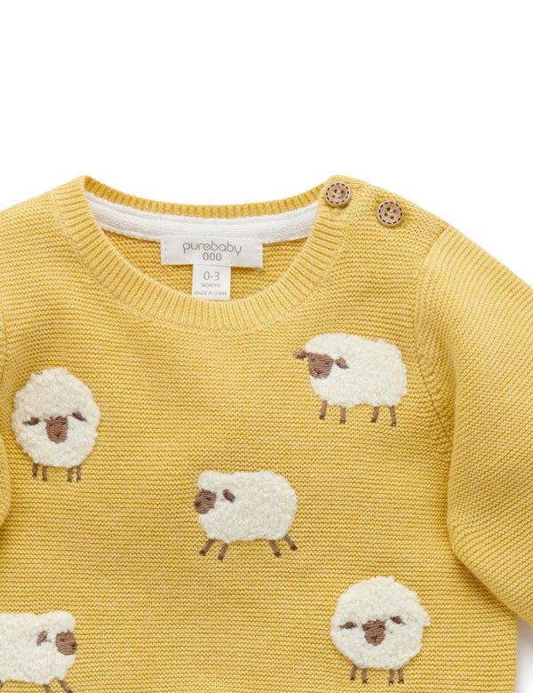 Lamb Jumper - Autumn Melange