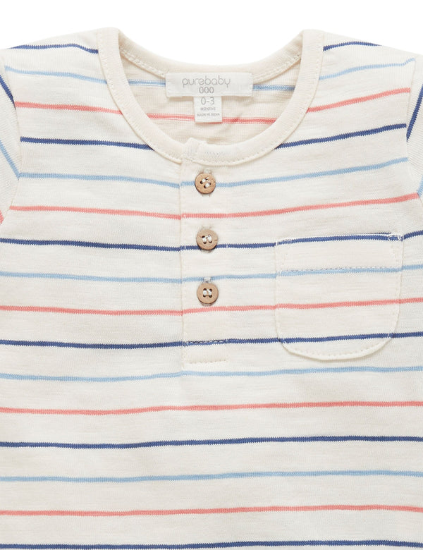 Henley Set - Easy Stripe