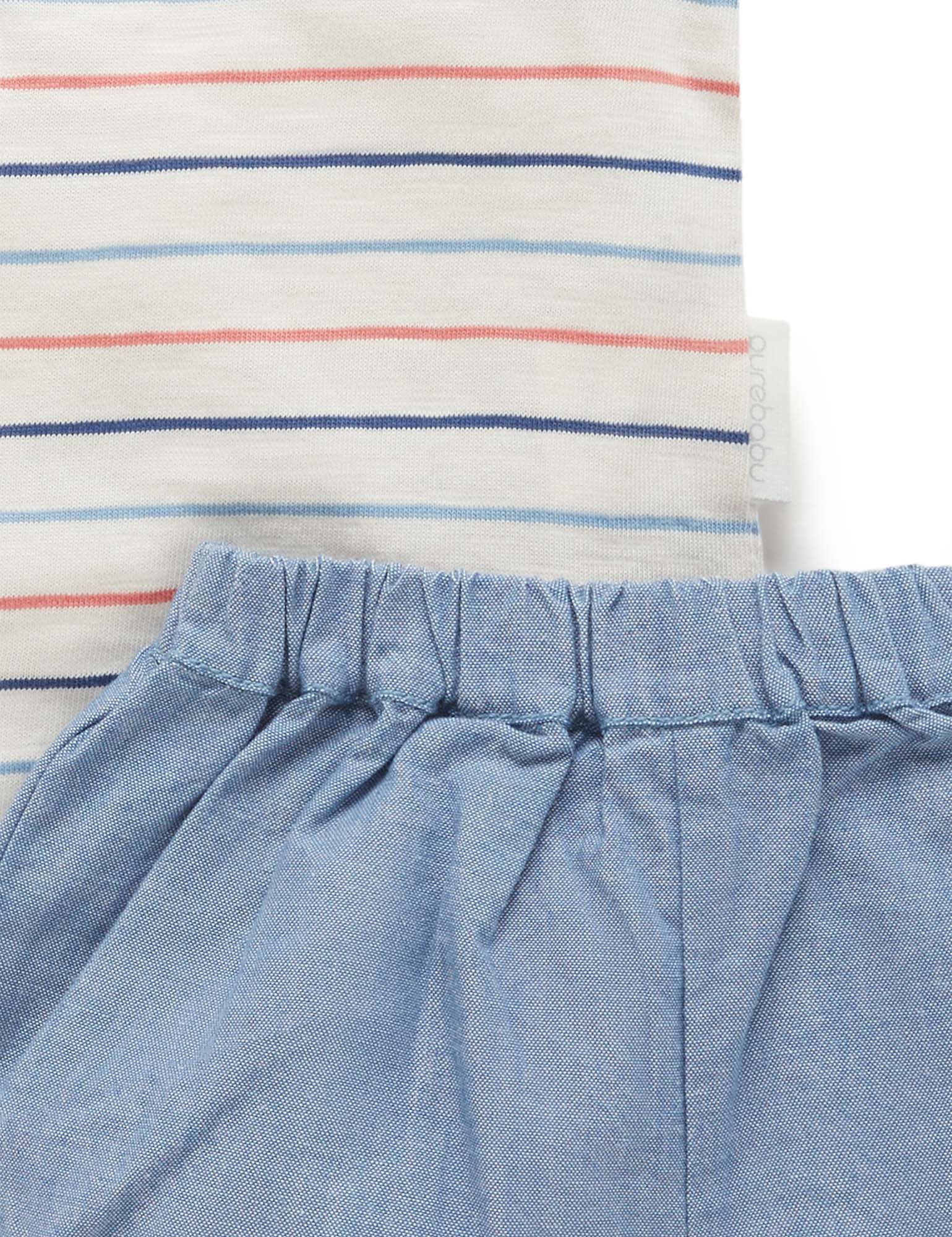 Henley Set - Easy Stripe