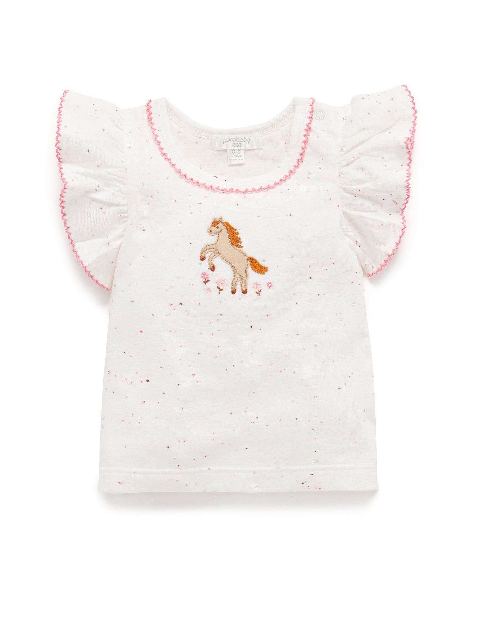 Horse Tee - Desert Flower Nep
