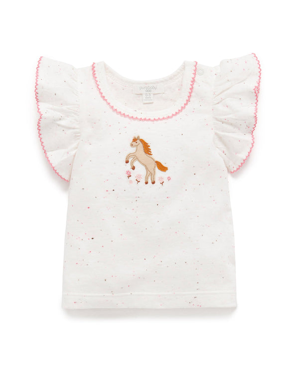 Horse Tee - Desert Flower Nep