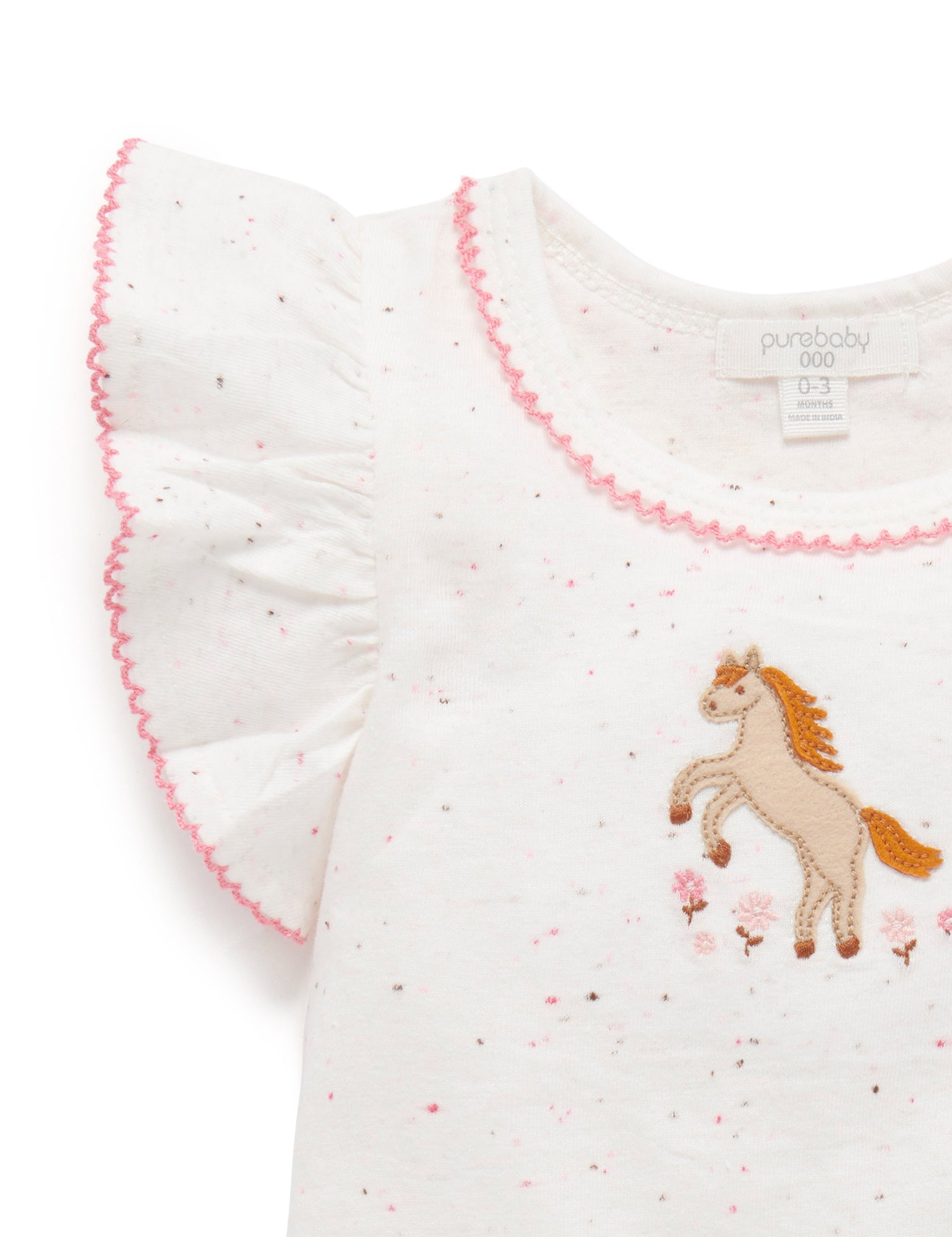 Horse Tee - Desert Flower Nep